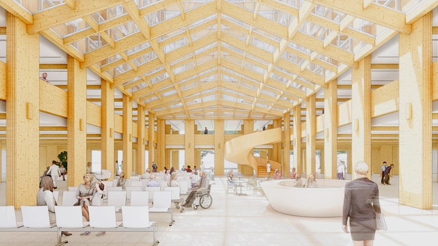 Shigeru Ban Designs Cross-Laminated Timber Hospital for Ukraine - Featured Image