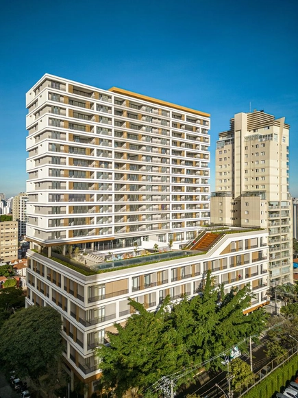 Edifício ARQ by You, Inc. Vila Mariana / Perkins&Will - Fotografia de Exterior, Apartamentos, Fachada, Urbano