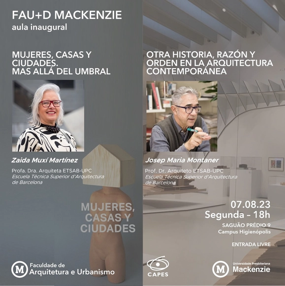Aula Inaugural FAU+D Mackenzie - Imagem de Destaque