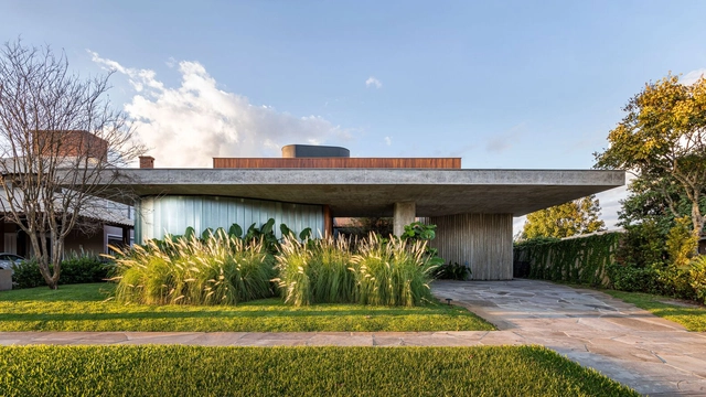 Casa Jardines / Stemmer Rodrigues Arquitetura - Fotografía exterior, Casas, Jardín, Fachada