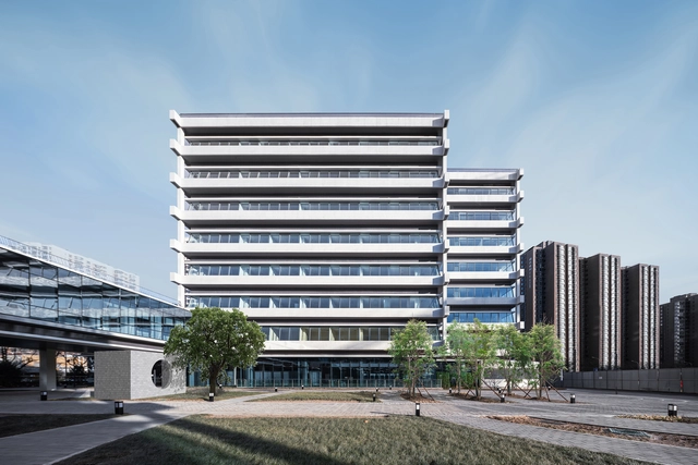 中国残联北京按摩医院扩建项目 / 中国电子工程设计院王振军工作室+“蔓·设计”研究中心 - 建筑图, 康养建筑室内设计, 表皮