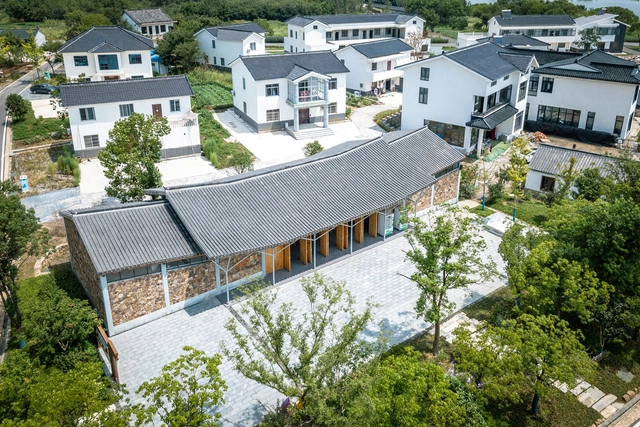 Conference Hall in Niumatang / Atelier RenTian - Exterior Photography, Community Center, Facade