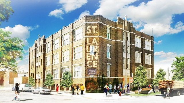 La Rebuild Foundation de Theaster Gates transforma la escuela primaria St. Laurence en un centro cultural para Chicago - Imagen Principal