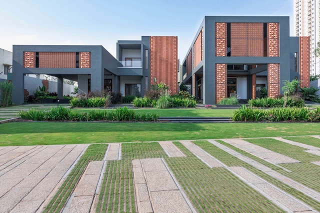 Manjodaya House / Ecumene Habitat Solutions - Exterior Photography, Houses, Garden, Facade