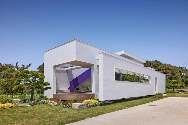 Square House / ilsangarchitects - Exterior Photography, Houses, Facade, Arch