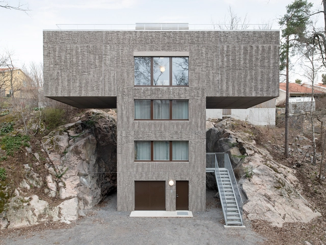 T 之家 / Spridd - 建筑图, 独立住宅, 表皮, 门, 楼梯