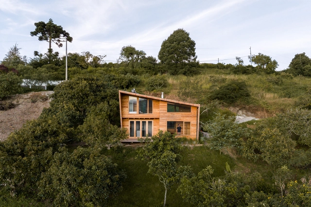 Casa Perucho / Pedro Calle + El Sindicato Arquitectura - Fotografia de Exterior, Casas, Fachada, Floresta, Costa