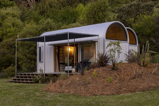 Casa Estúdio / William Samuels Architects - Fotografia de Exterior, Casas, Jardim, Porta, Fachada, Arco