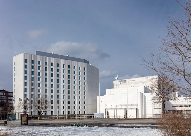 Courtyard by Marriott Tampere City Hotel / ALA Architects - Exterior Photography, Sustainability, Facade, Cityscape