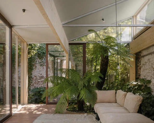 Casa Martelaar / Machteld D'Hollander - Fotografia de Interiores, Casas, Jardim, Fachada, Viga, Iluminação, Mesa