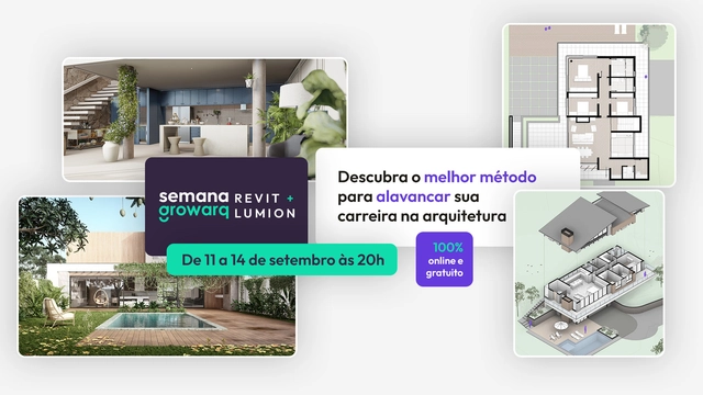 Semana Growarq - Revit e Lumion - Imagem de Destaque