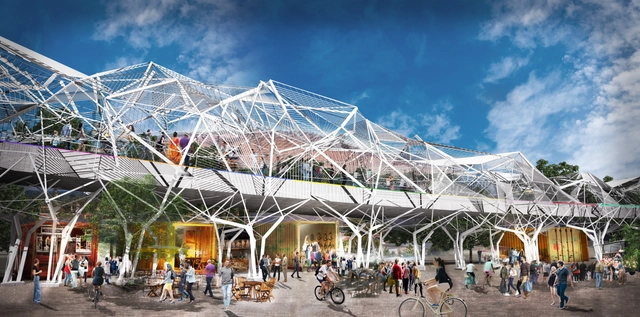 Antoine Predock propone un nuevo proyecto de carril bici para Albuquerque, Nuevo México - Imagen Principal