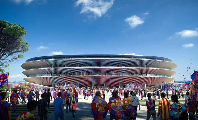 El futuro estadio Camp Nou de Barcelona recibe el Premio Internacional de Arquitectura IAA 2023 - Imagen Principal