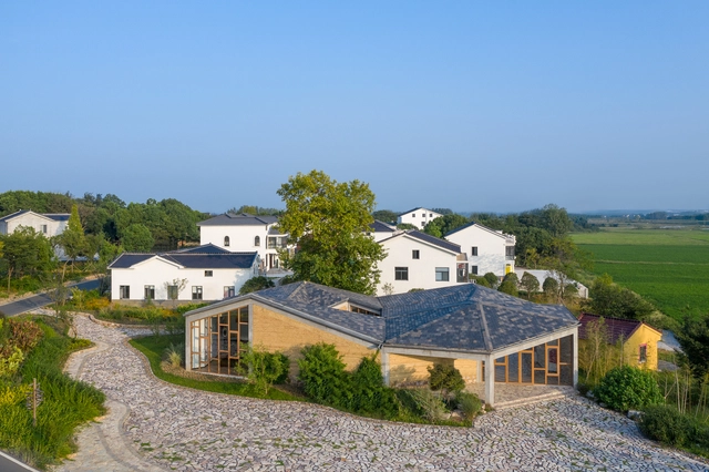 溧阳牛马塘驿站 / 任天建筑工作室 - 建筑图, 文化中心, 表皮, 海岸
