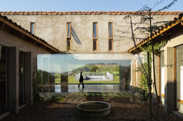 Cuatro Aguas House / DX Arquitectos - Exterior Photography, Houses, Garden, Facade, Door