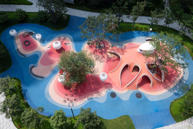 Red Dunes Playtopia / Xisui Design - Exterior Photography, Installations & Structures, Garden