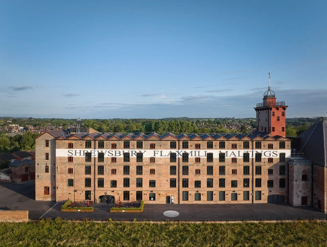 Shrewsbury Flaxmill Maltings / Feilden Clegg Bradley Studios - Exterior Photography, Adaptive Reuse, Garden, Facade
