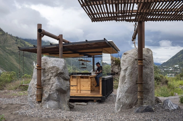 Cabin in La Cantera / La Cabina de la Curiosidad - Exterior Photography, Cabins & Lodges, Beam