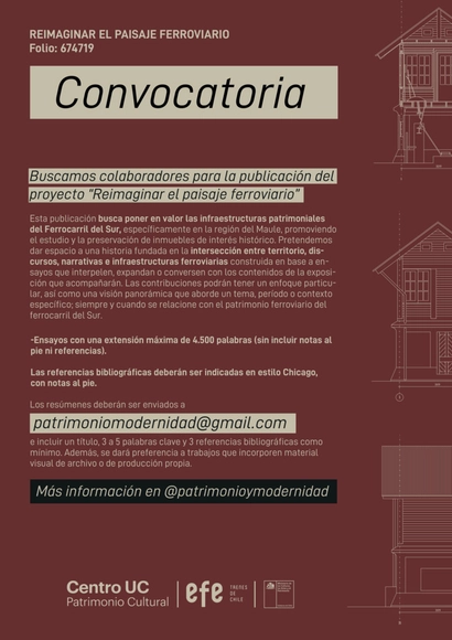 Convocatoria: Reimaginar el paisaje ferroviario - Imagen Principal