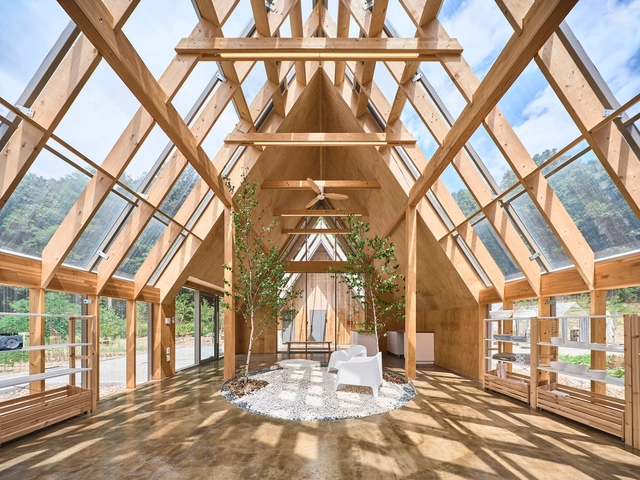 Mangmi Farm / Todot Architects and Partners - Interior Photography, Community , Beam, Door, Facade, Lighting