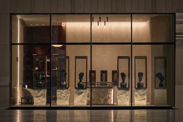 Nakhla Brand Store / Yasmina Makram - Interior Photography, Interior Design, Door, Facade