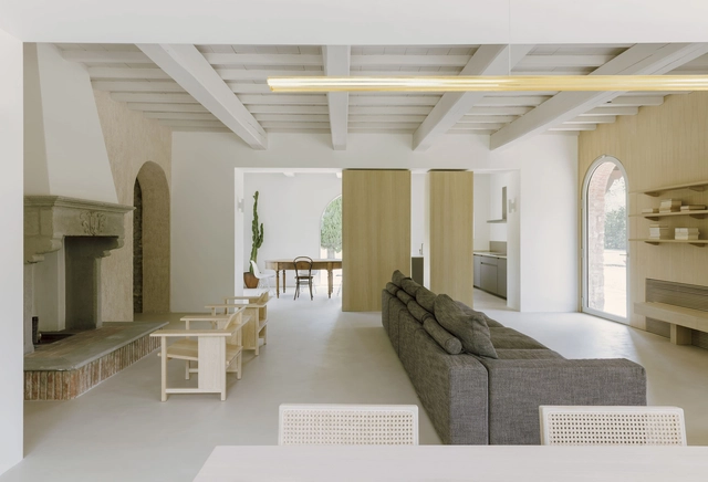 F&V House / Archiplanstudio - Interior Photography, Houses, Lighting, Table