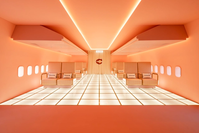 Coach Airways  Store and Café / Spacemen + Coach New York - Interior Photography, Retail Interiors, Chair