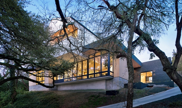 Descendant House / Matt Fajkus Architecture  - Exterior Photography, Housing, Facade, Stairs