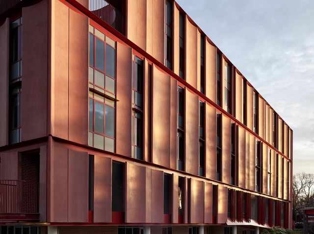 亚历山大山学院 / Kosloff Architecture - 建筑图, 高中, 表皮