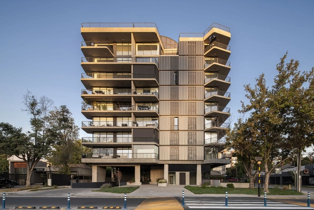 Edificio Puerta Costanera / Turner Arquitectos - Fotografía exterior, Residencial, Fachada