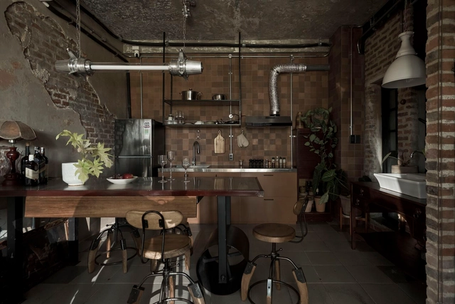 Le Condé House / Limdim House Studio - Interior Photography, Residential, Kitchen, Table, Chair