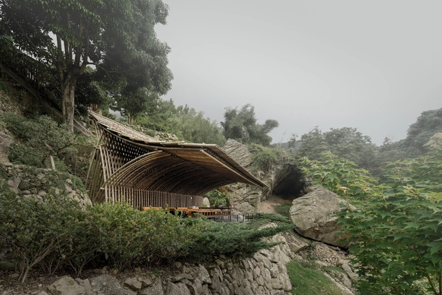 Casa de té en Clear Water / Behet Bondzio Lin Architekten - Fotografía exterior, Sustentabilidad, Bosque