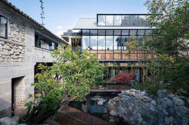 墟岫园 / ArCONNECT 之间建筑事务所 - 建筑图, 适应性利用, 花园, 表皮