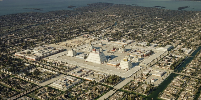 Reconstrucción en 3D muestra un retrato de la ciudad de México-Tenochtitlán - Imagen Principal