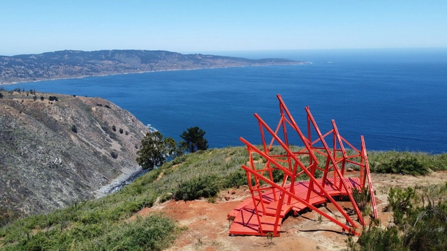 25 Pavilion / Dum Dum Lab + Departamento de Arquitectura UTFSM - Exterior Photography, Installations & Structures, Coast