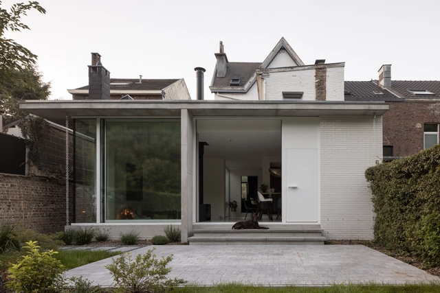 Loïc et Olivia House / Atelier H Architecture - Exterior Photography, Houses, Garden, Door, Facade, Stairs