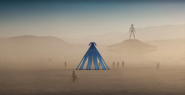 10 instalaciones y pabellones que se presentaron en Burning Man 2023 - Imagen Principal