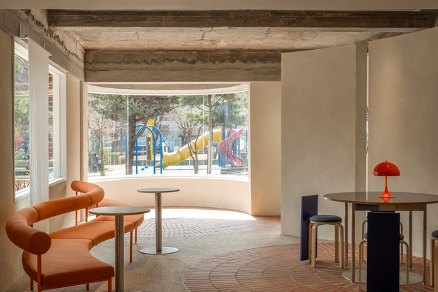 norrri cafe / atelier ah - Interior Photography, Coffee Shop Interiors, Table, Chair