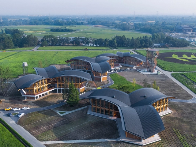 天府农博园青苗 / 中建西南院 - 建筑图, 文化建筑, 表皮