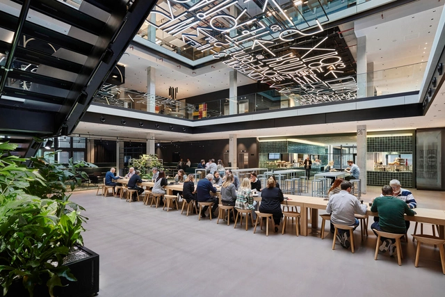 The Return of the Office Cafeteria Means More Social Workplaces - Featured Image
