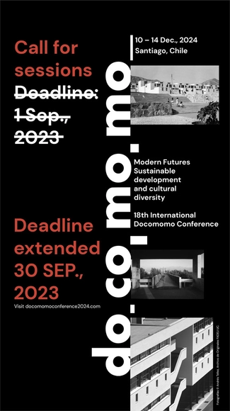 Call for Sessions: Docomomo International Conference 2024 - Featured Image