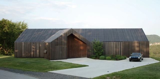 Casa F / Delugan Meissl Associated Architects - Fotografia de Exterior, Casas, Porta, Fachada