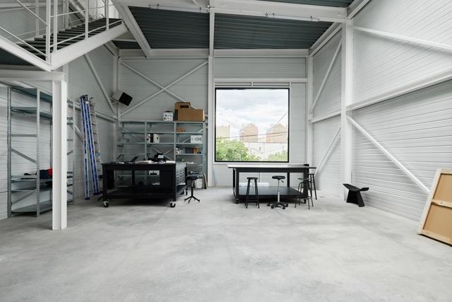 Atelier for a Photographer / geley architecture - Drawings, Small Scale, Facade, Beam, Chair, Table