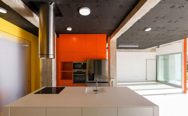 Loft I / Coll-Barreu Arquitectos - Fotografía interior, Interiores De Apartamentos, Cocina, Fachada, Encimera, Iluminación, Tarjas