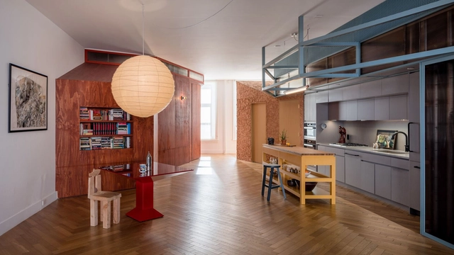 Another Seedbed: da domesticidade à hospitalidade / Ignacio G. Galán + Jesse McCormick + Future Projects - Fotografia de Interiores, Galeria, Cozinha, Viga, Mesa, Cadeira, Bancada