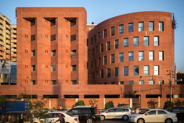 Divisão de Projetos de Estradas e Rodovias com Auxílio Estrangeiro / Framework Architects - Fotografia de Exterior, Edifícios De Escritórios, Fachada
