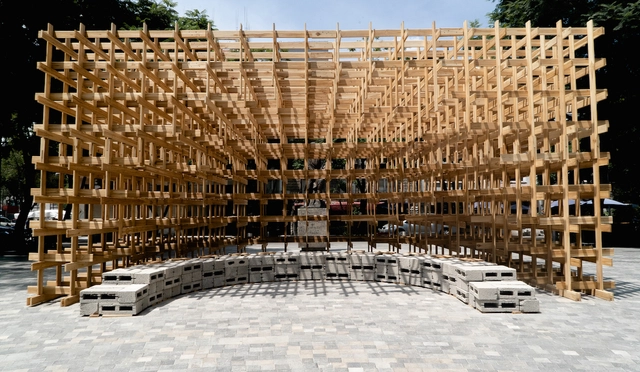 Conoce las instalaciones efímeras construidas para los pabellones Mextrópoli 2023 - Imagen Principal