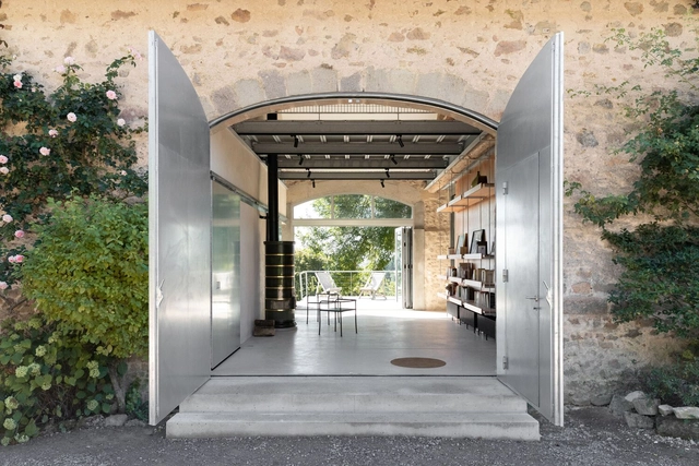 Casa Saint Leger / minuit architectes - Fotografía interior, Interiores De Casas, Puerta, Fachada, Arco