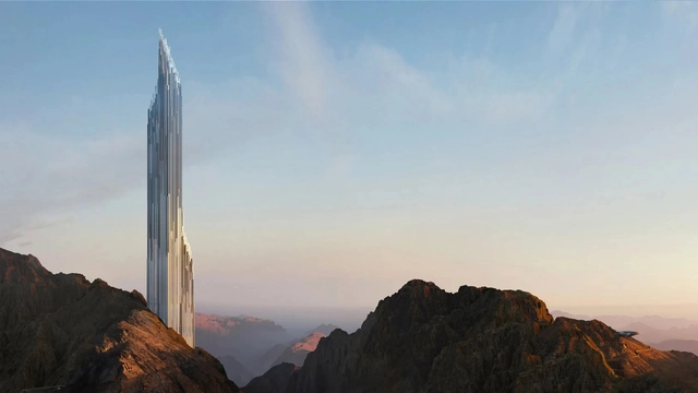 Zaha Hadid Architects Unveils Design for a Crystal-like Skyscraper for NEOM’s Trojena Region - Featured Image