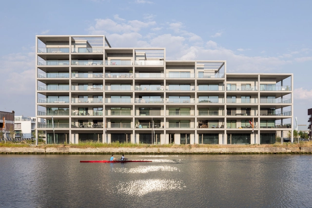 Waterzicht Apartments / Atelier Kempe Thill + BUUR + urban platform + evr-Architecten - Exterior Photography, Apartments, Facade